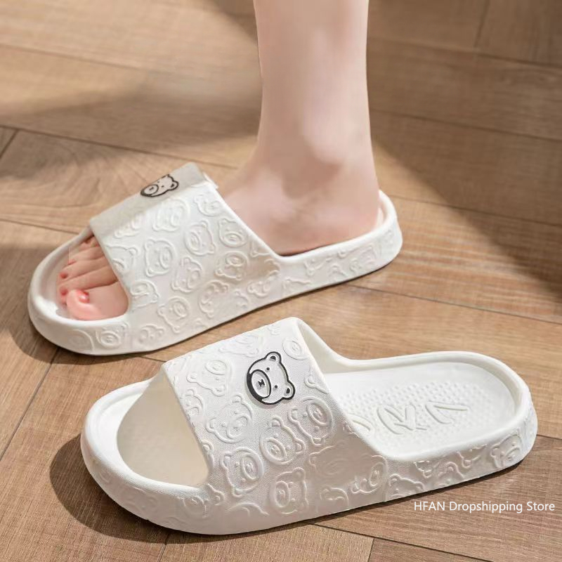 Women Fashion Images - Summer Fashion Men's Slippers Printting Little