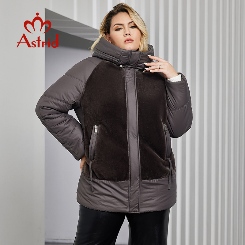 Women'S Fashion Essentials - Astrid Plus Size Winter Jacket Women