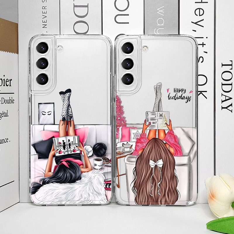 Women Fashion Nova - Fashion City Girl Transparent Phone Case
