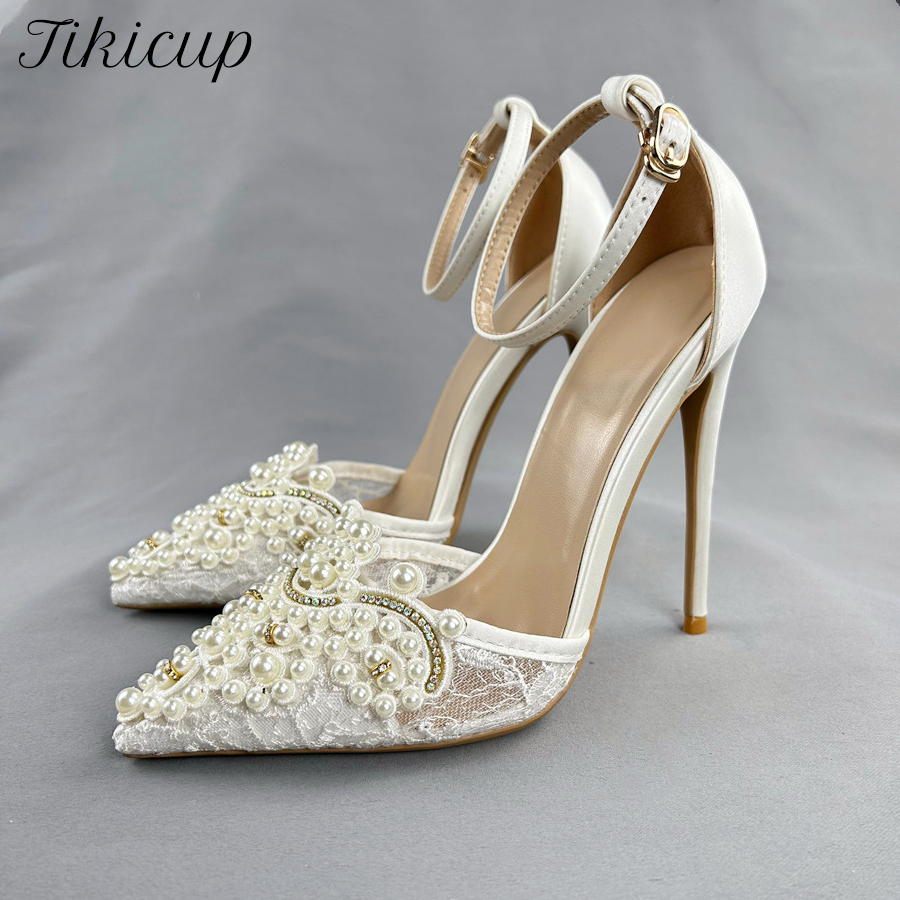 Xxl Women Fashion - New Luxury Pearl Lace Women Sexy
