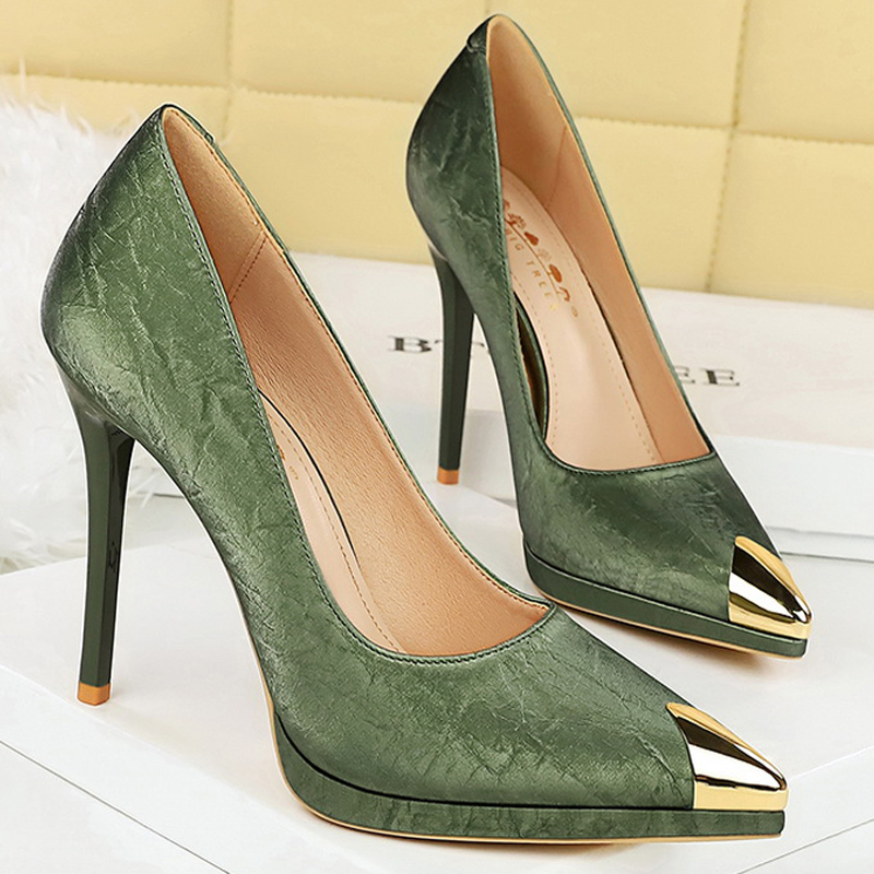 Xxl Women Fashion - BIGTREE Shoes 11.5 Cm Women Pumps