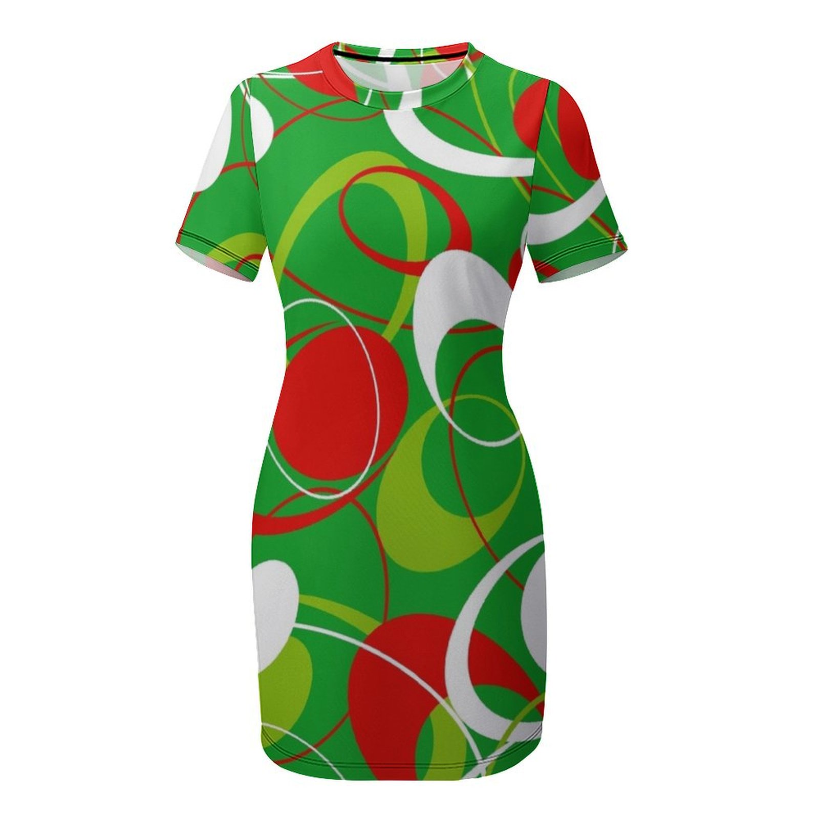 Retro 60s Ovals Short-Sleeved  - مراجعة Women'S Fashion In The 60S وسعره
