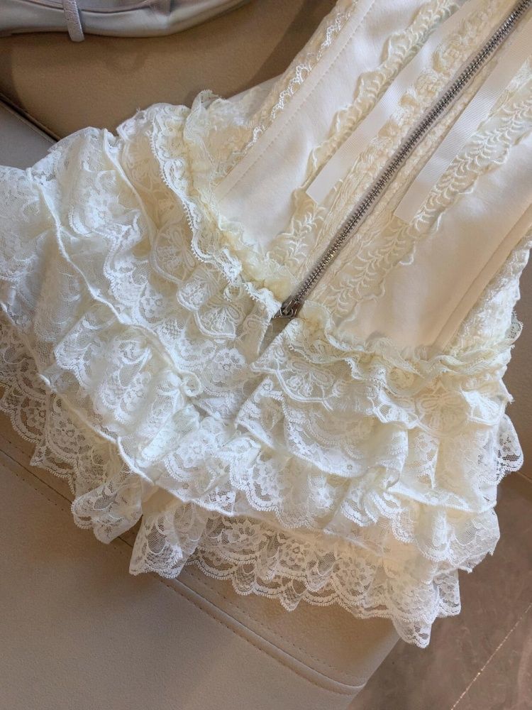 Cute Desire Lace Bustier Top H - مراجعة Lace Trim Cami وسعره