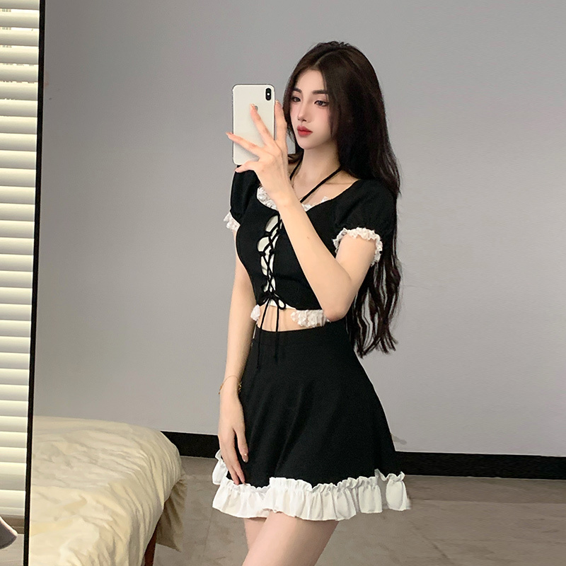 Instagram Style Women Two Piec - مراجعة Women'S Fashion Middle Ages وسعره