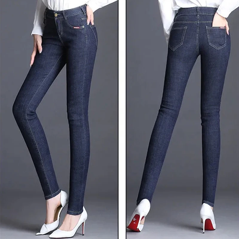 Classic Mom Pencil Jeans Women - مراجعة Mom Jeans Women وسعره