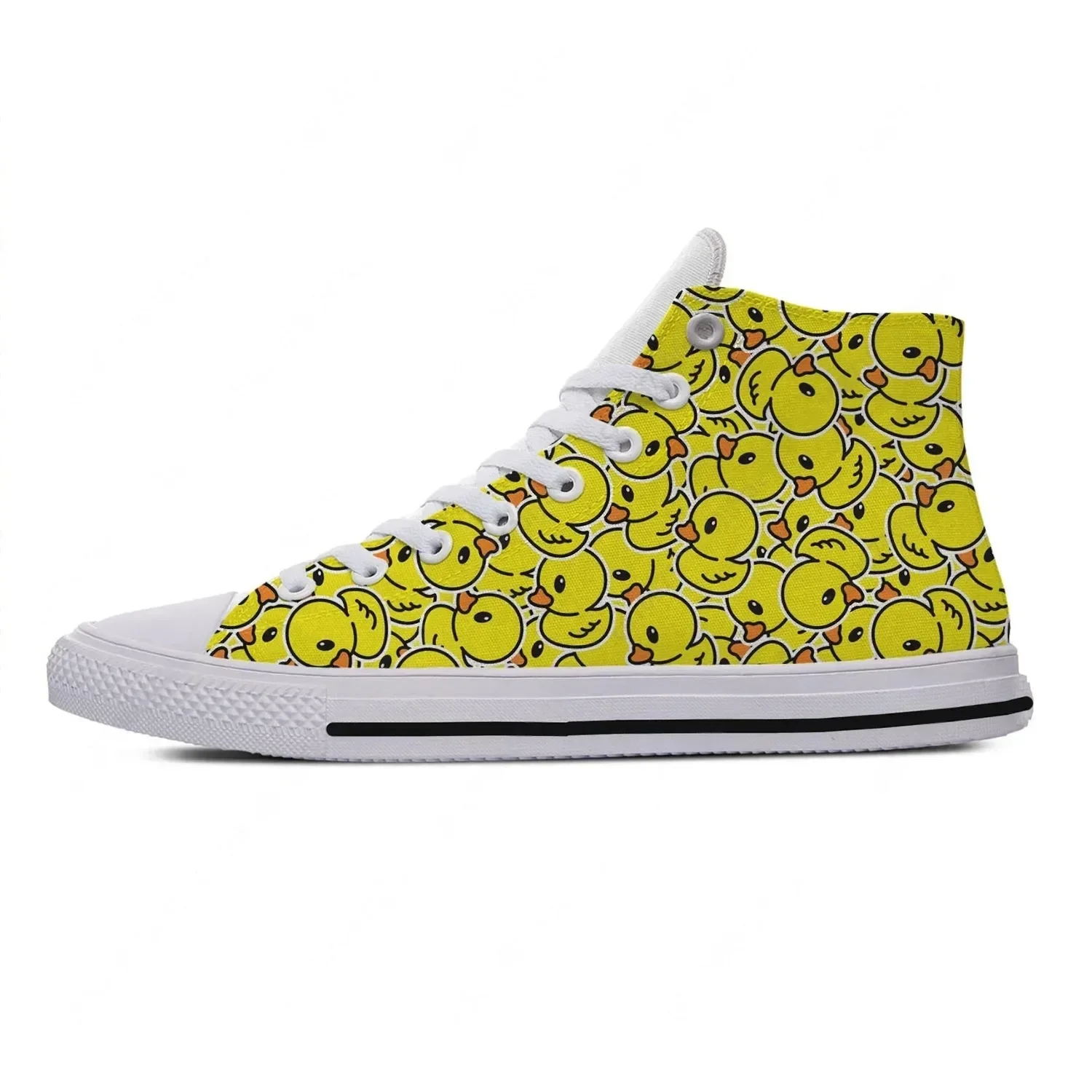 Cartoon Duck High Top Sneakers - مراجعة Women'S Fashion Business Casual وسعره