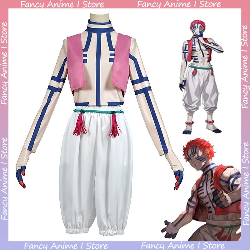 Anime Akaza Copsplay Costume H - مراجعة Women'S Fashion Trousers وسعره
