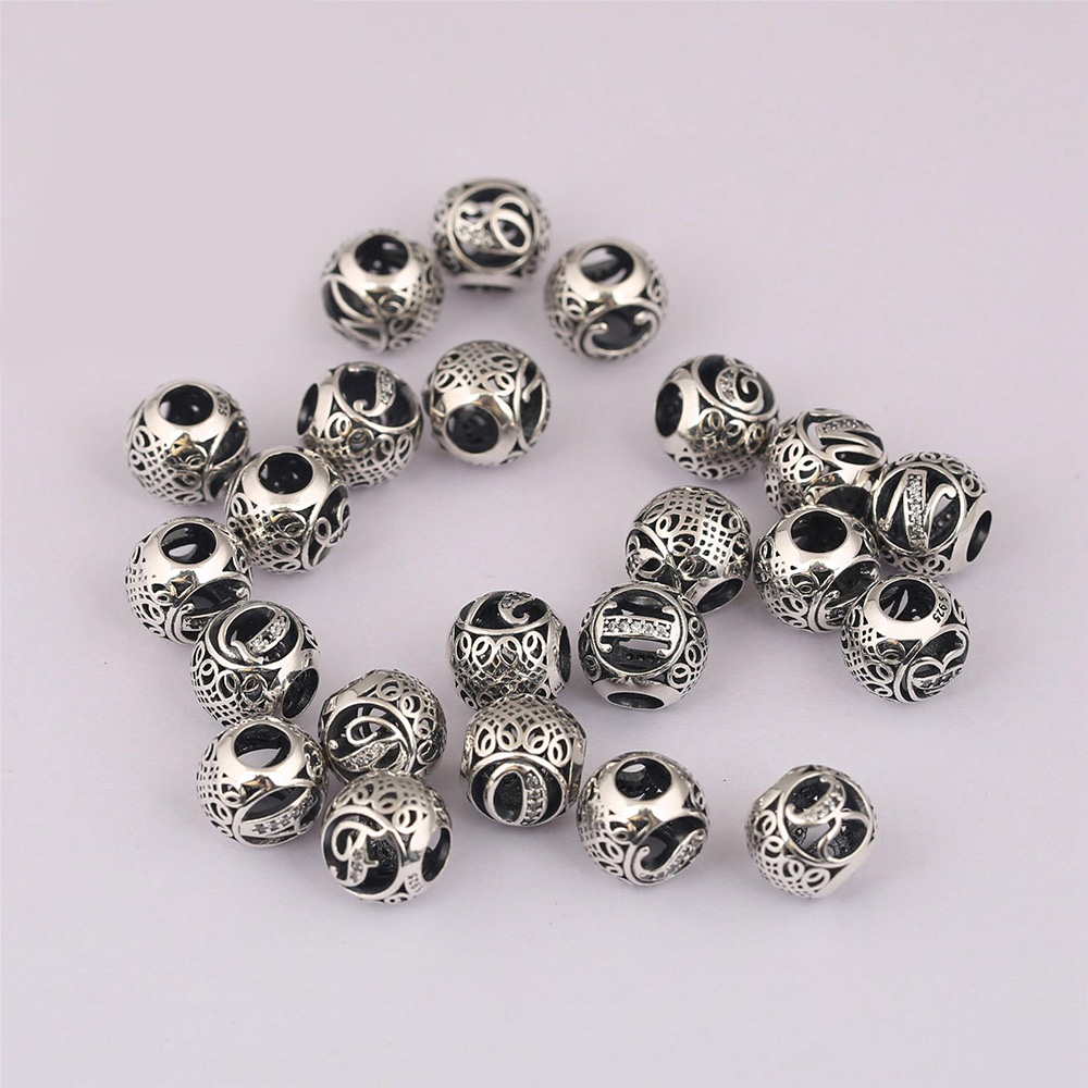 925 Sterling Silver Bead Alpha - مراجعة Women'S Fashion From The 20S وسعره