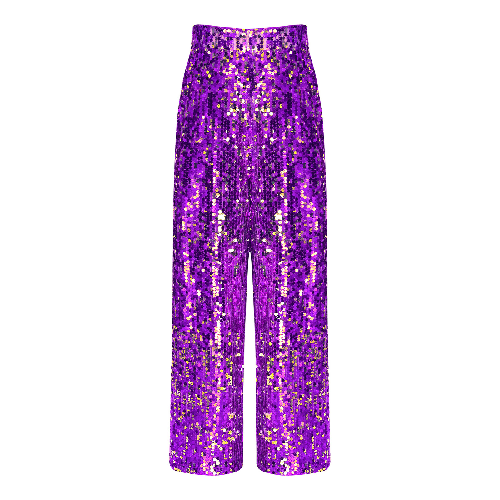 Girls Streetwear Sequins Jazz  - مراجعة Women'S Fashion Trousers وسعره