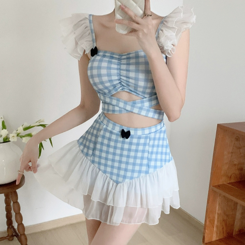 Ladies Slimming Halter Bathing - مراجعة Women'S Fashion Middle Ages وسعره