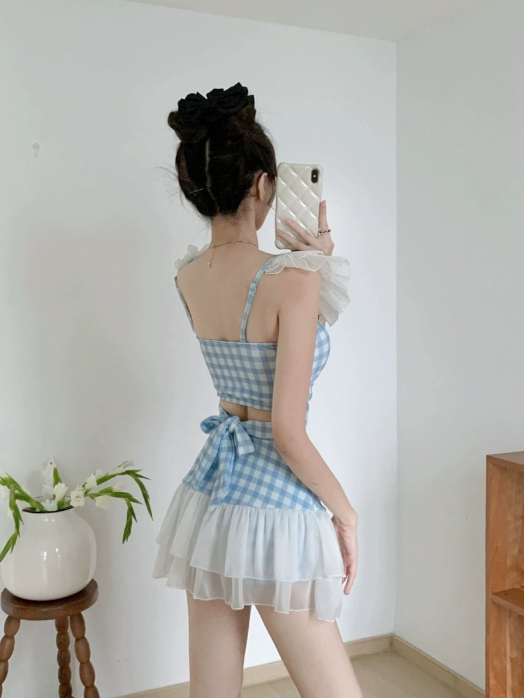 Ladies Slimming Halter Bathing - مراجعة Women'S Fashion Middle Ages وسعره