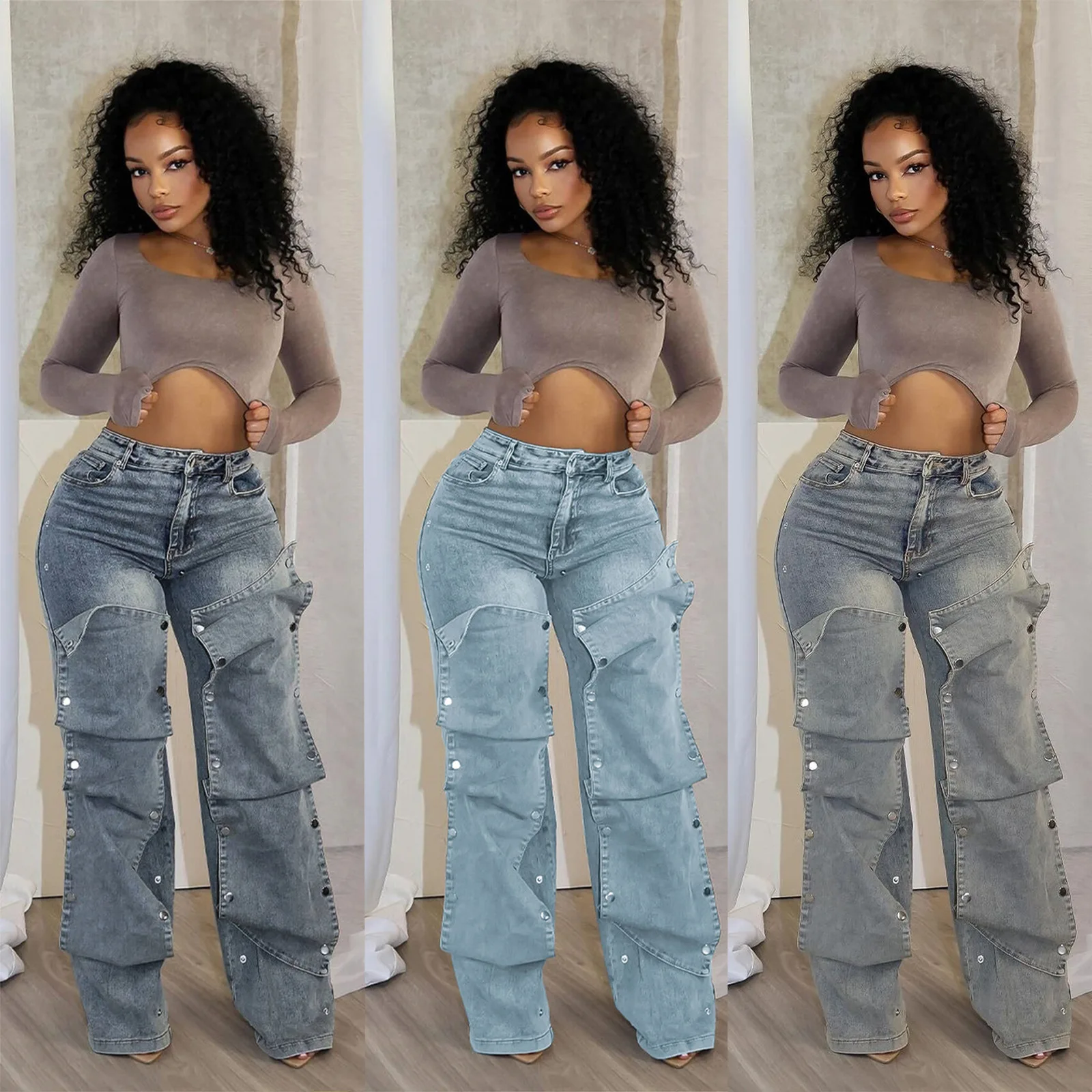 Jeans Denim Pants Women Straig - مراجعة Mom Jeans Women وسعره