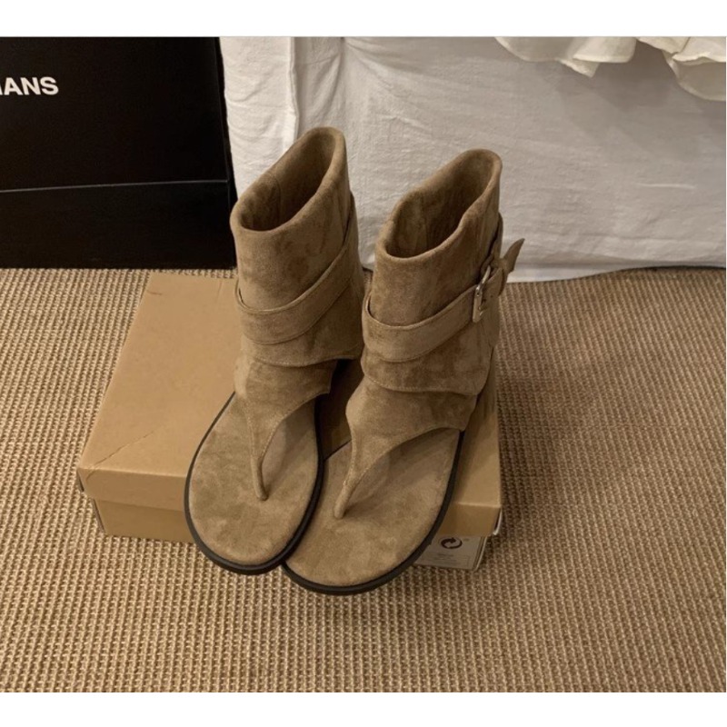 2025Spring Clip Toe Flats Sand - مراجعة Women'S Fashion Trousers وسعره