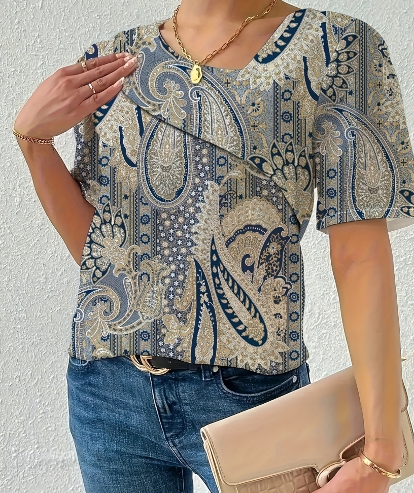 Plus Size  Temperament Blouse  - مراجعة Women'S Fashion Essentials وسعره
