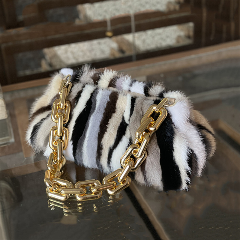Winter Style Clip Bag Mink Fur - مراجعة Women'S Real Y2K Fashion وسعره