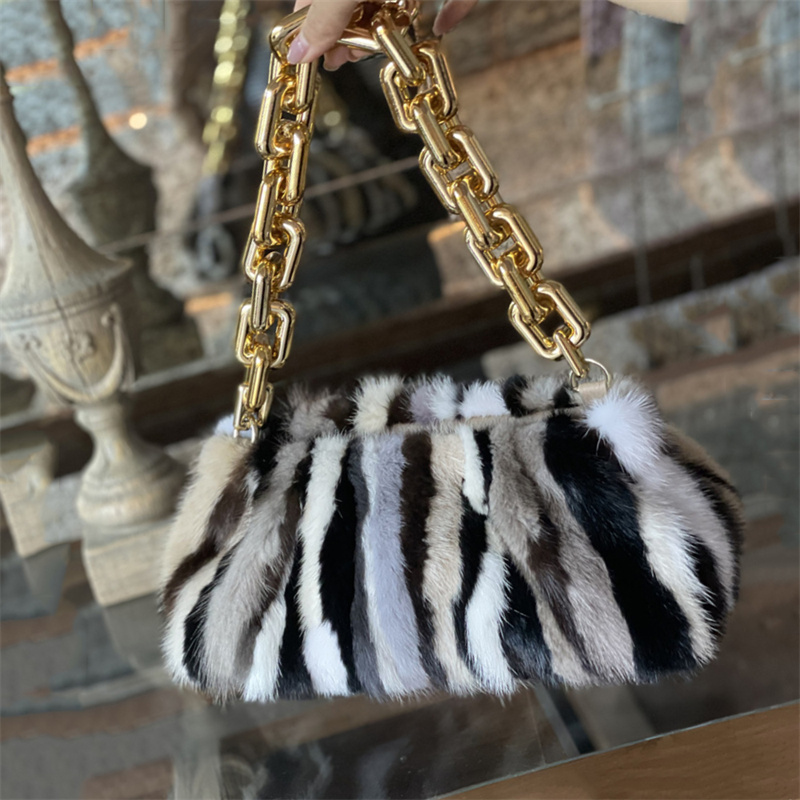 Winter Style Clip Bag Mink Fur - مراجعة Women'S Real Y2K Fashion وسعره