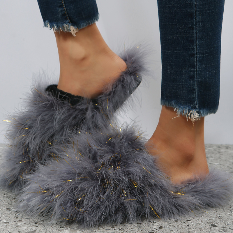 Women Luxury Fur Slippers 2025 - مراجعة Women Fashion Nova وسعره