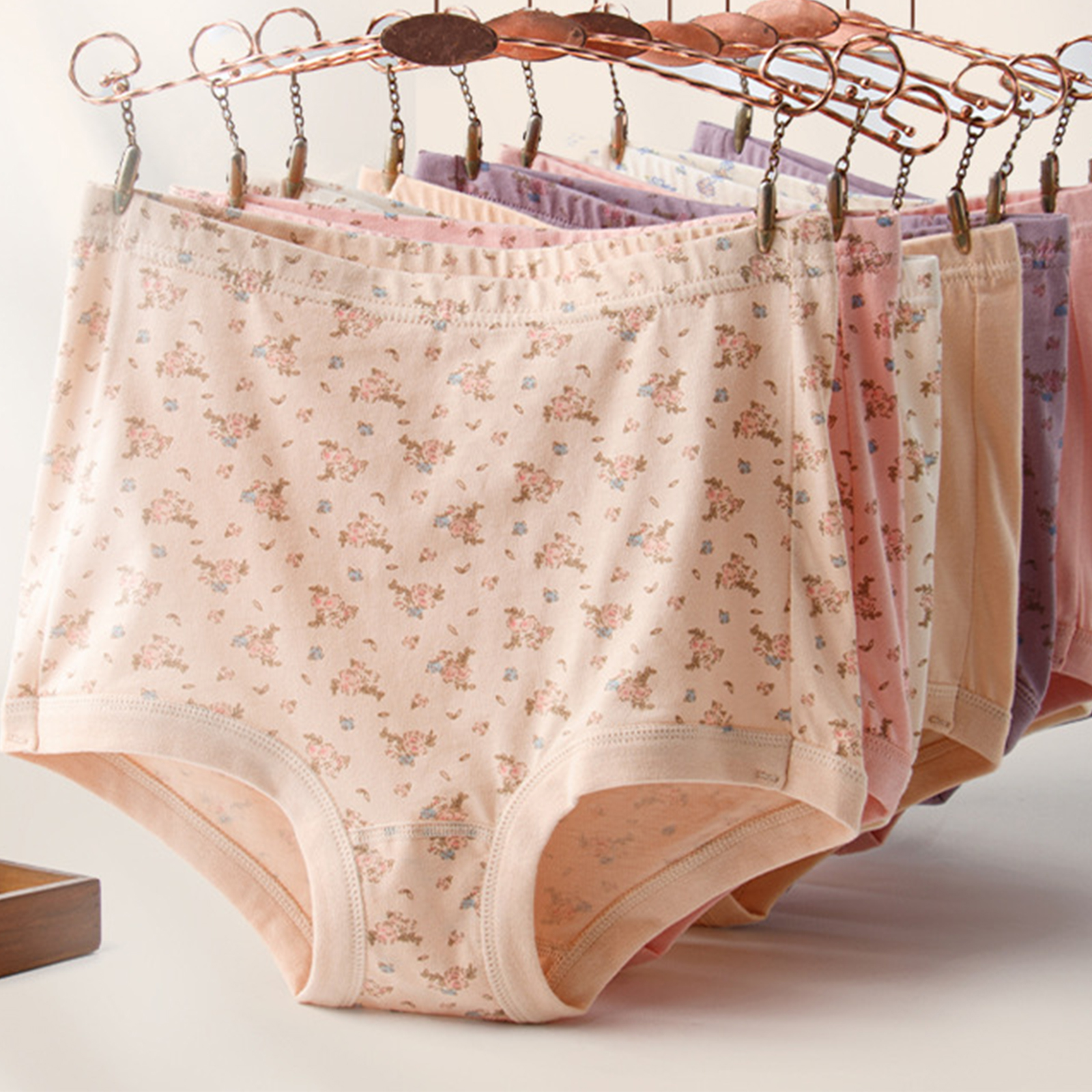 Floral Printed Women's Underwe - مراجعة Women Fashion Images وسعره