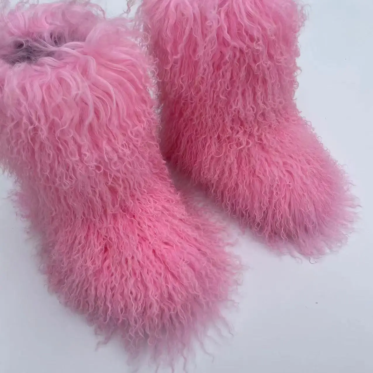 Y2K Fluffy Real Mongolian Fut  - مراجعة Women'S Real Y2K Fashion وسعره