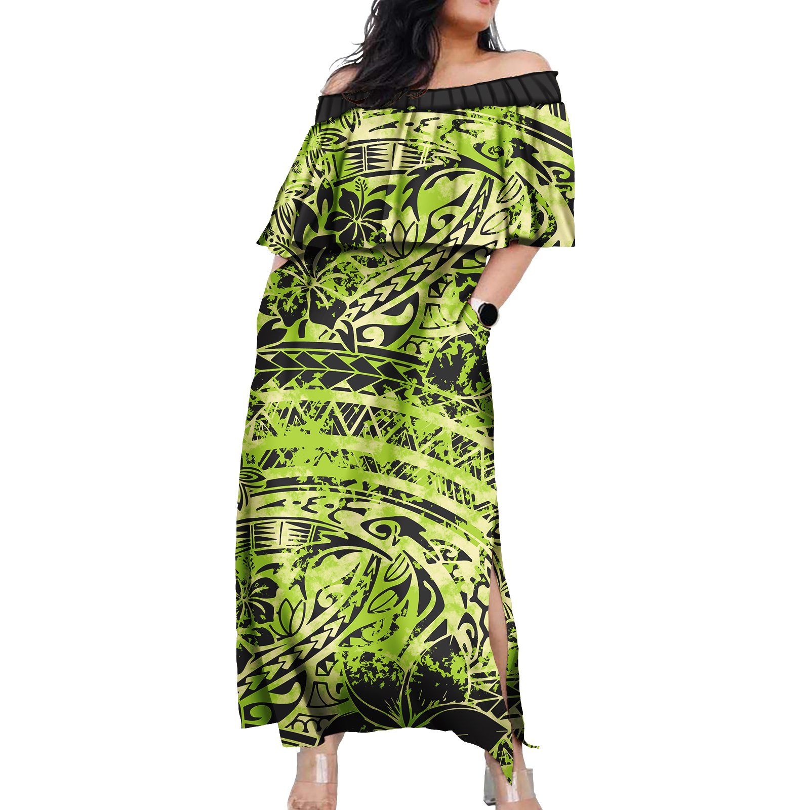 Hawaiian Floral Design Women D - مراجعة Women'S Fashion Middle Ages وسعره