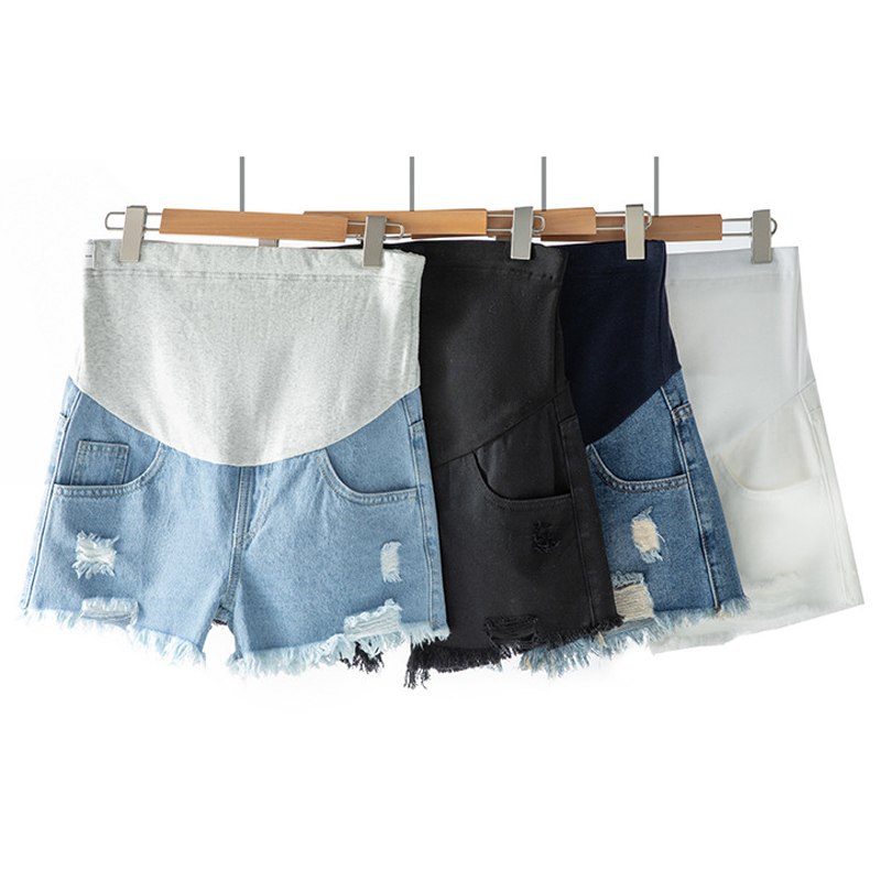 Large Size Maternity Shorts Hi - مراجعة Mom Jeans Women وسعره
