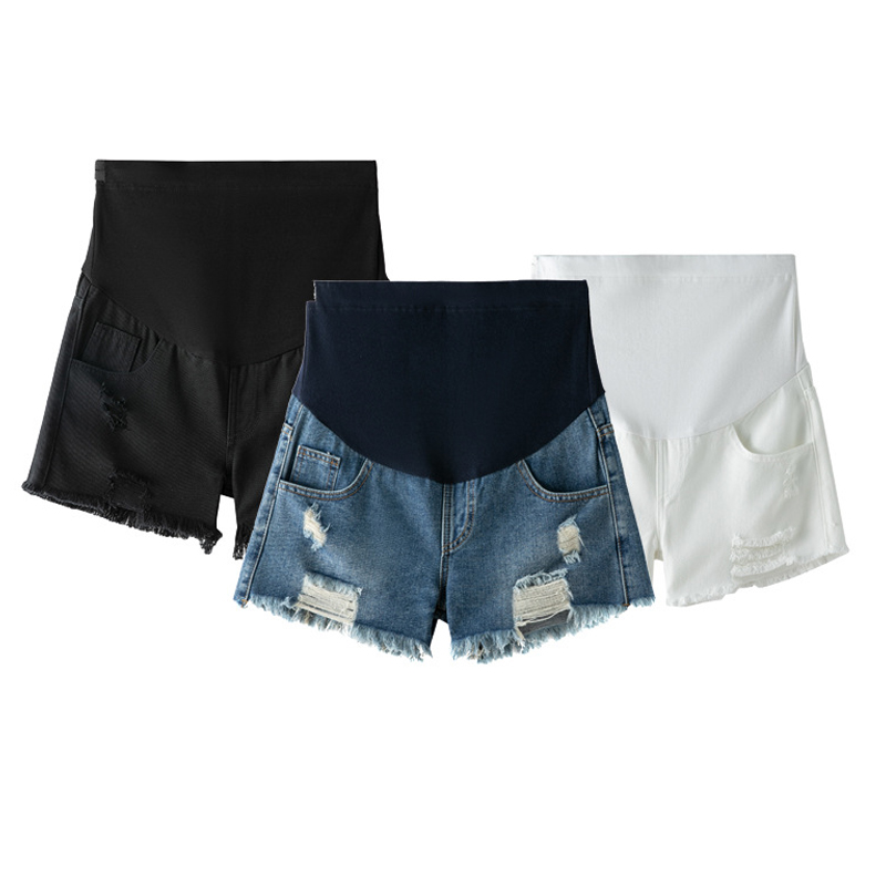 Large Size Maternity Shorts Hi - مراجعة Mom Jeans Women وسعره