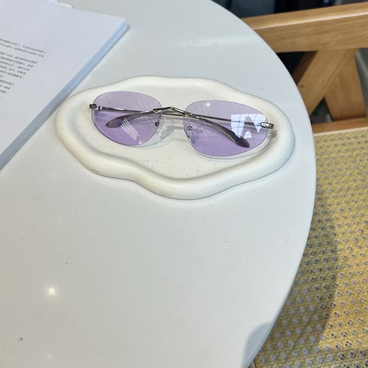 UV400 Rimless Shades, Cat Eye  - مراجعة Women'S Fashion Essentials وسعره