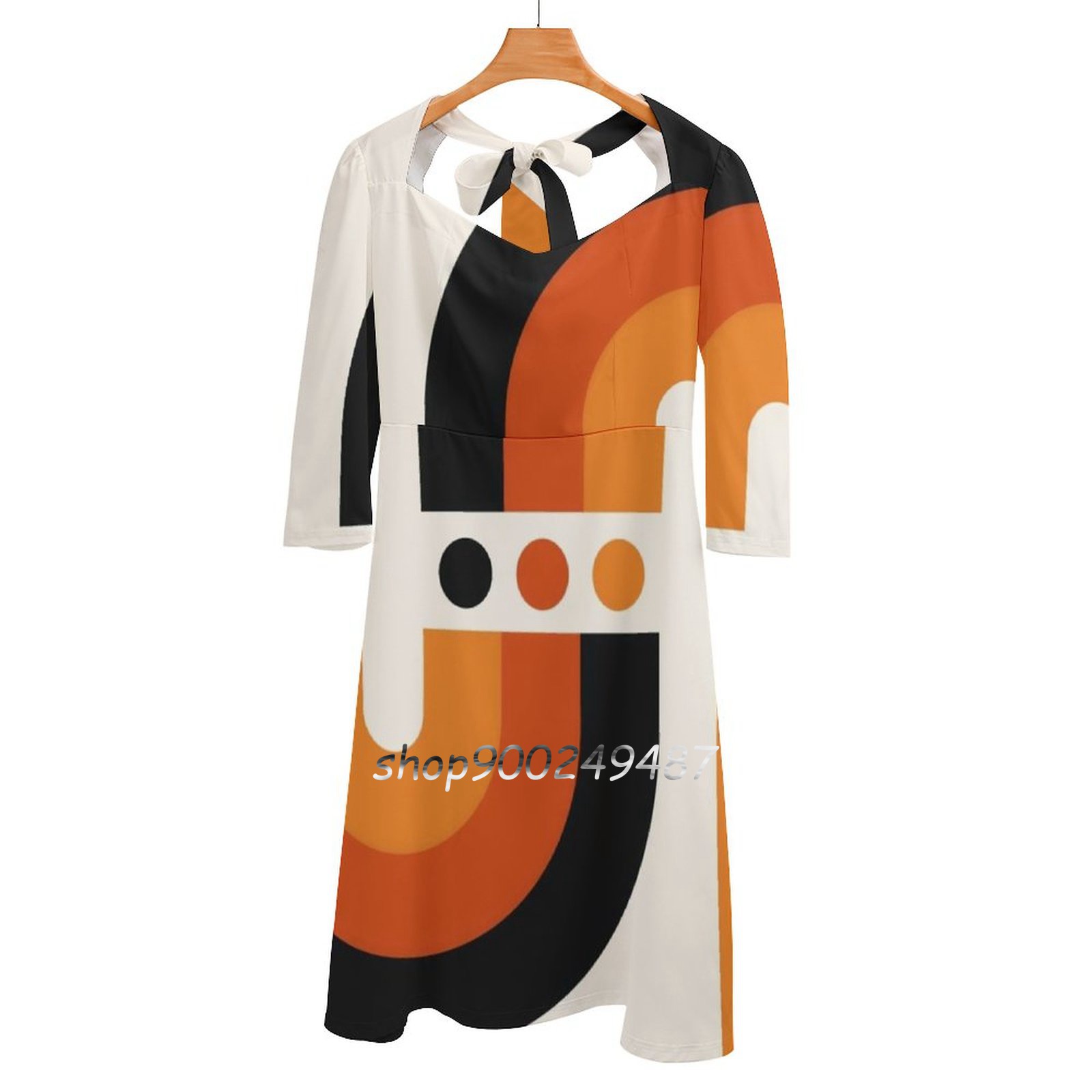 Sunset Rainbow Flare Dress Squ - مراجعة Women'S Fashion In The 60S وسعره