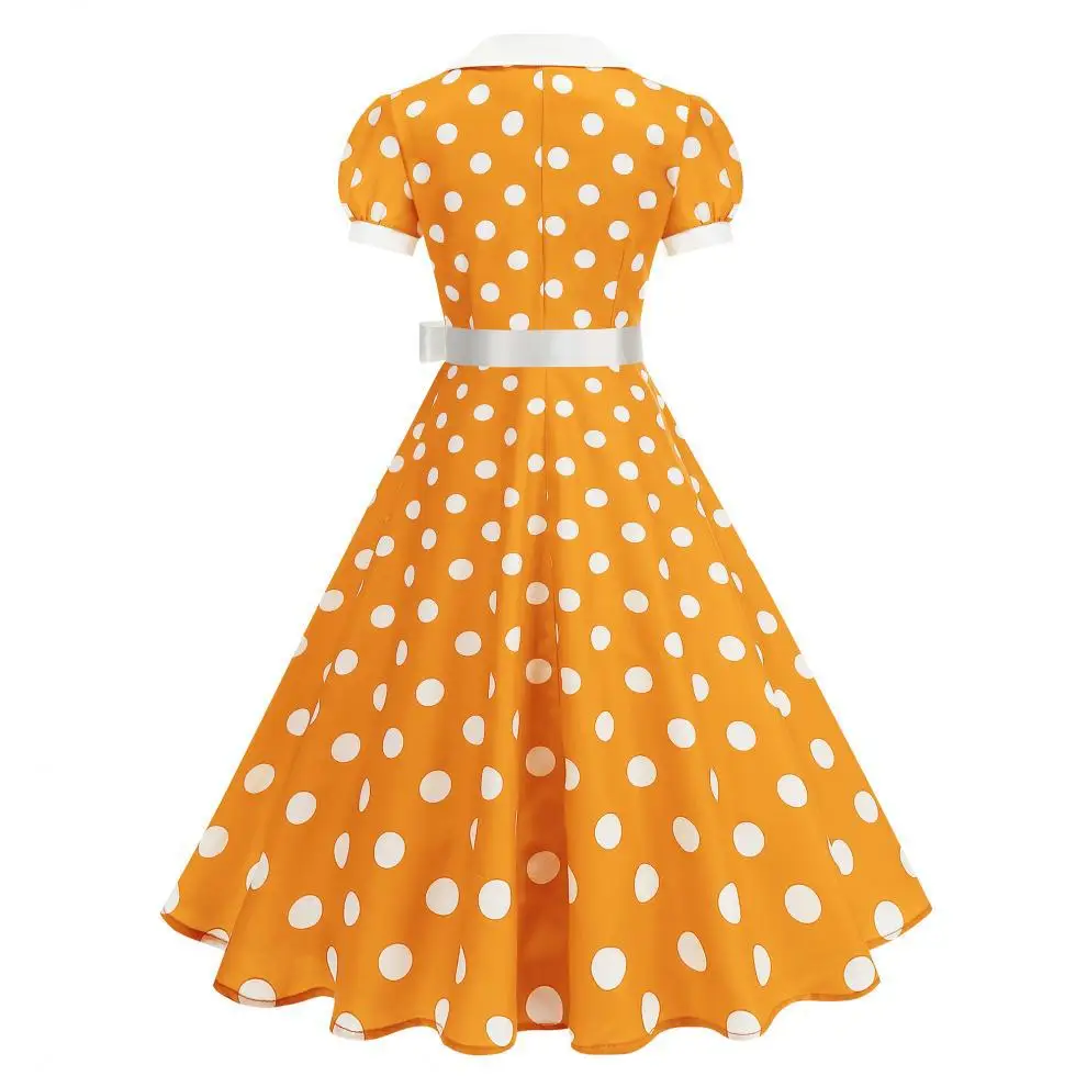 Vintage Polka Dot Summer Dress - مراجعة Women'S Fashion In The 60S وسعره