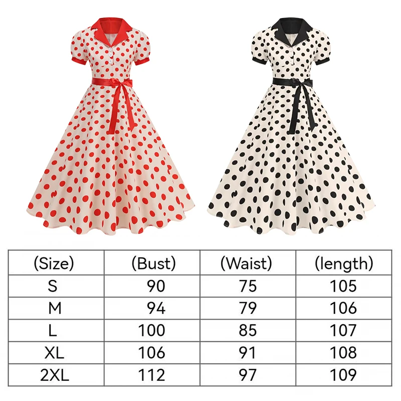 Vintage Polka Dot Summer Dress - مراجعة Women'S Fashion In The 60S وسعره