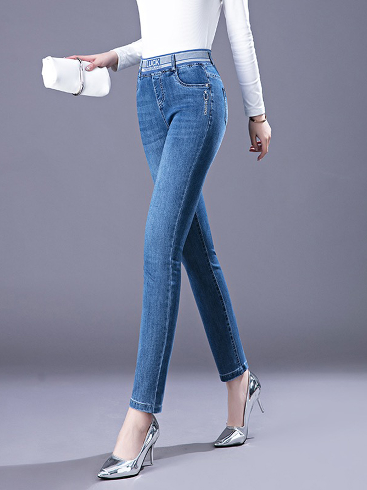 Winter Thicken Pencil Jeans Wo - مراجعة Mom Jeans Women وسعره