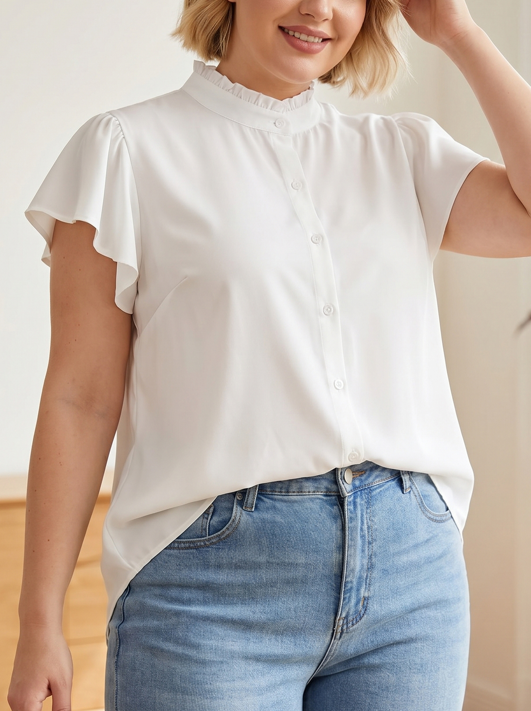 Gadinus Plus Size Women's Flut - مراجعة Women'S Fashion Essentials وسعره