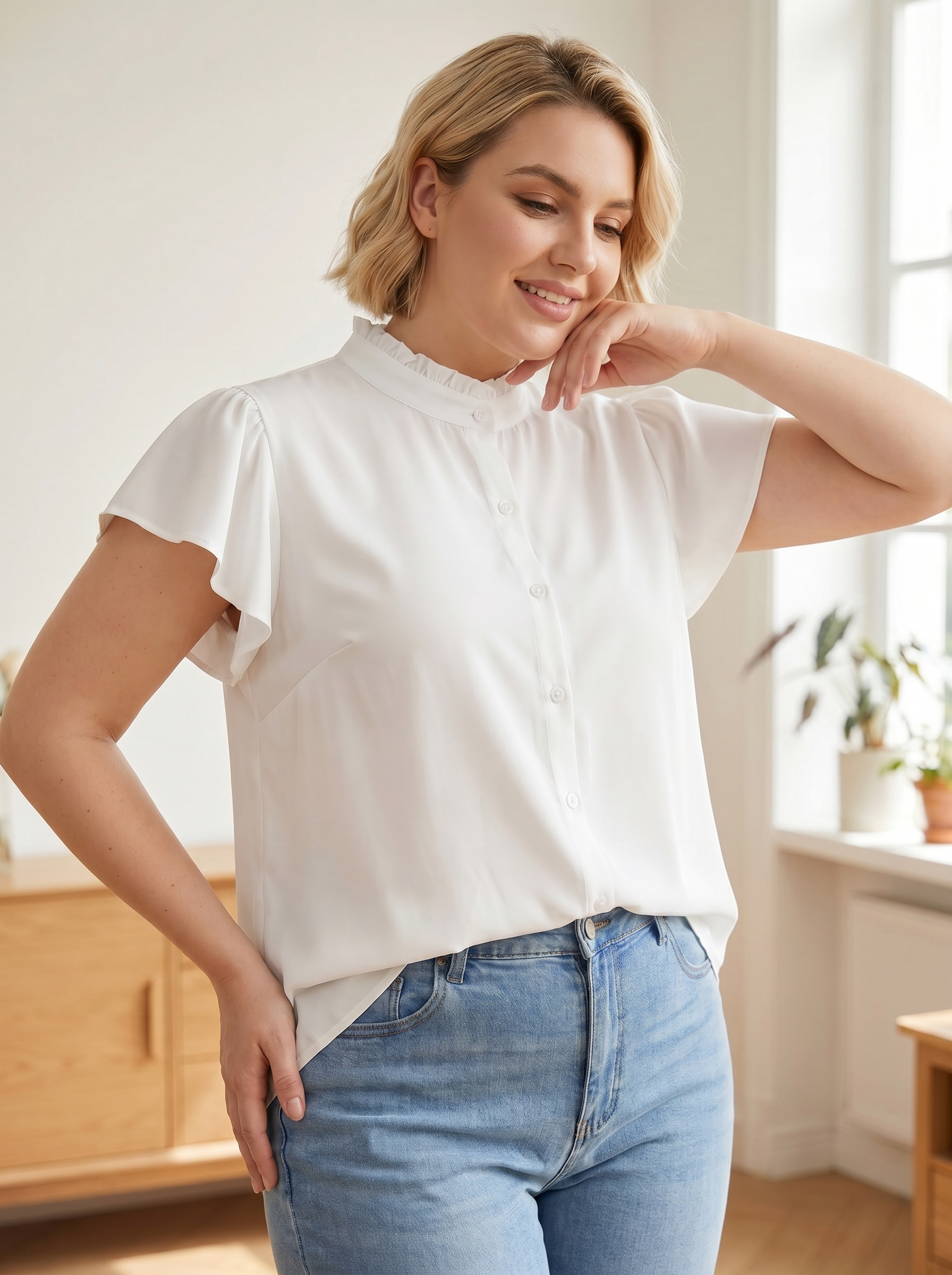 Gadinus Plus Size Women's Flut - مراجعة Women'S Fashion Essentials وسعره