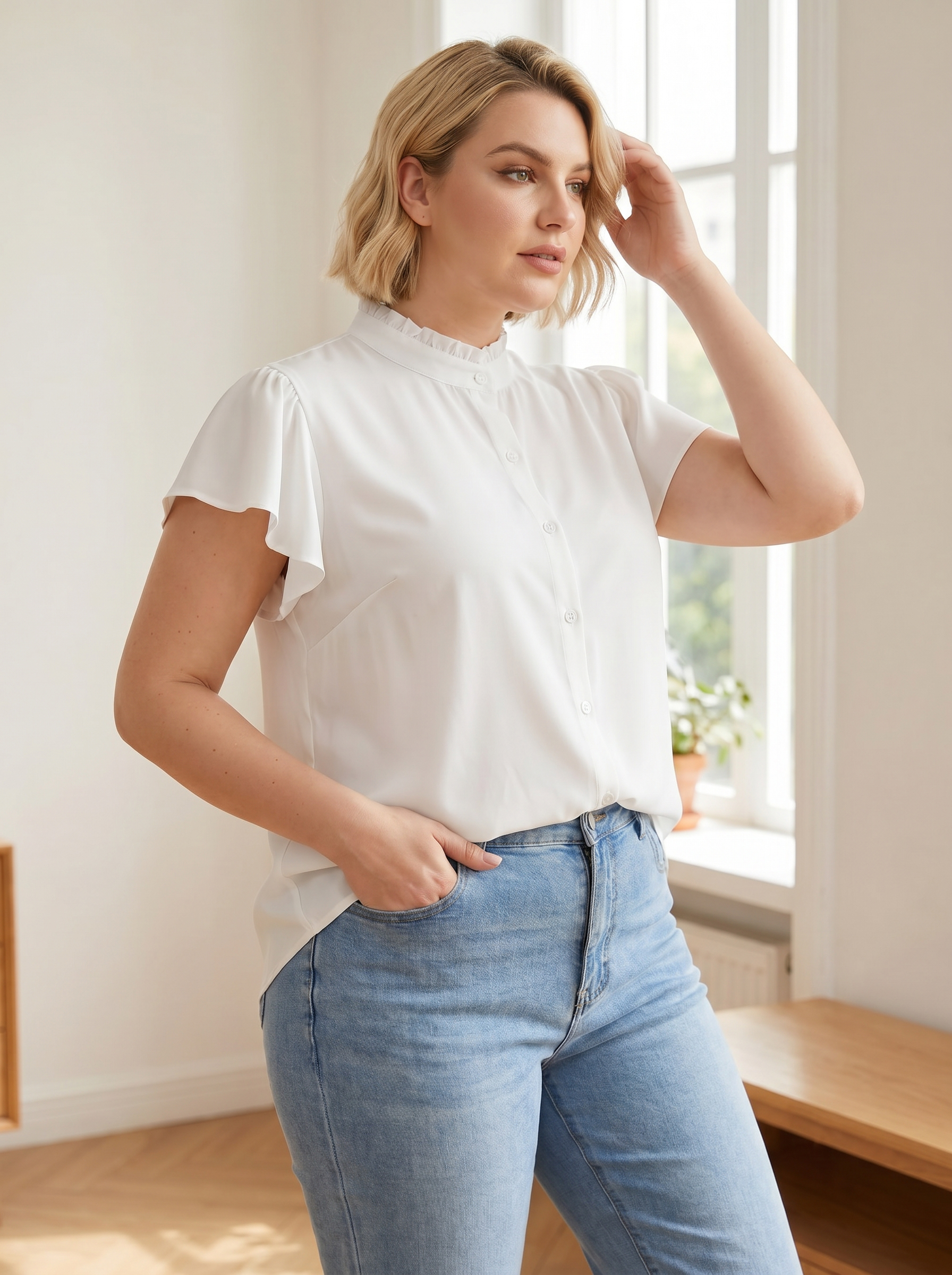 Gadinus Plus Size Women's Flut - مراجعة Women'S Fashion Essentials وسعره