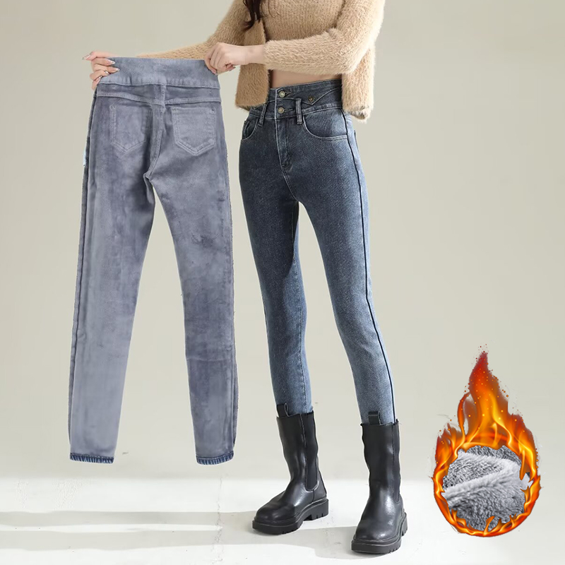 Winter Lady Chic Plush Thermal - مراجعة Women'S Fashion Trousers وسعره