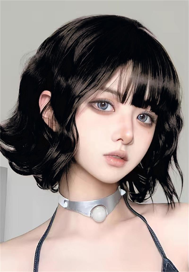 Black Short Curly Hair Wig for - مراجعة Xxl Women Fashion وسعره
