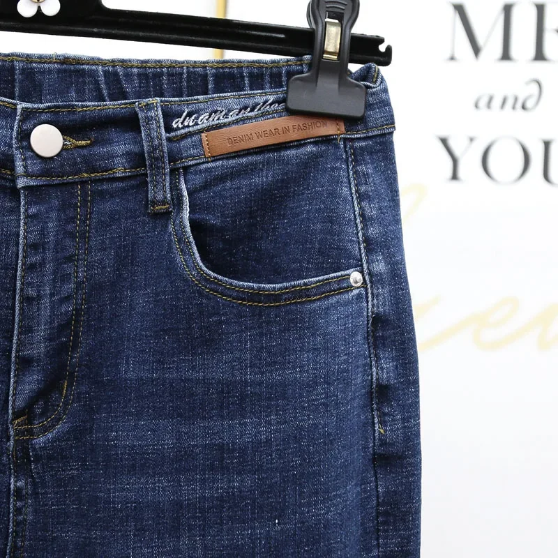 XL-6XL Spring Autumn Large Siz - مراجعة Mom Jeans Women وسعره