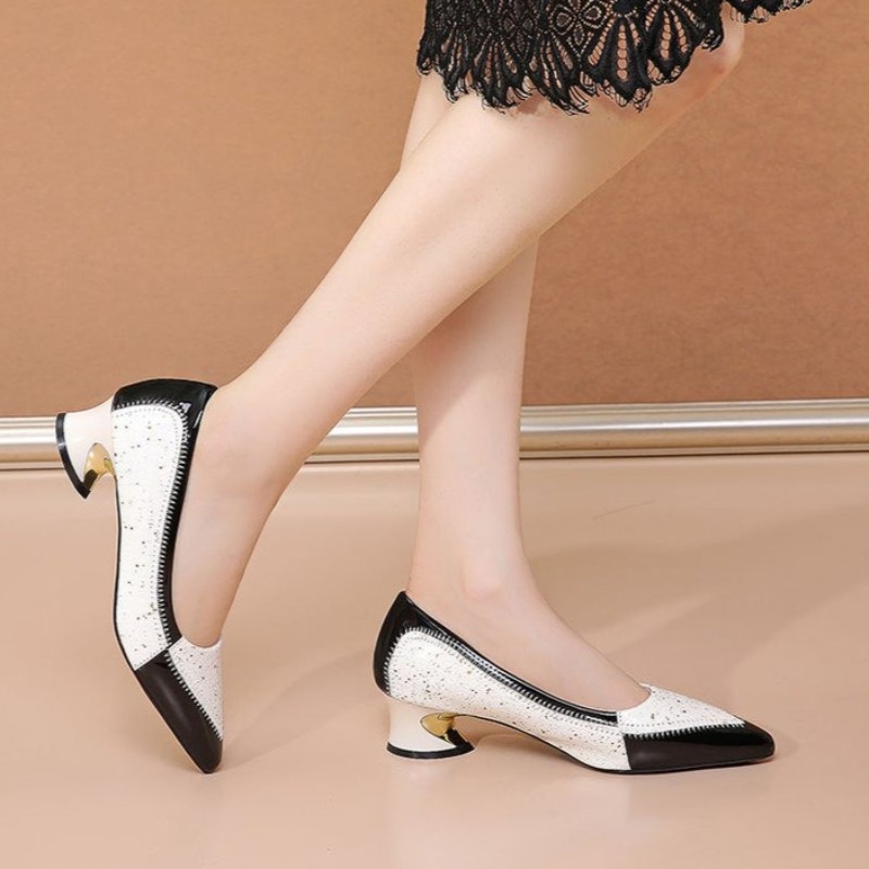 Exquisite Women's Pointed Tip  - مراجعة Women'S Fashion Business Casual وسعره