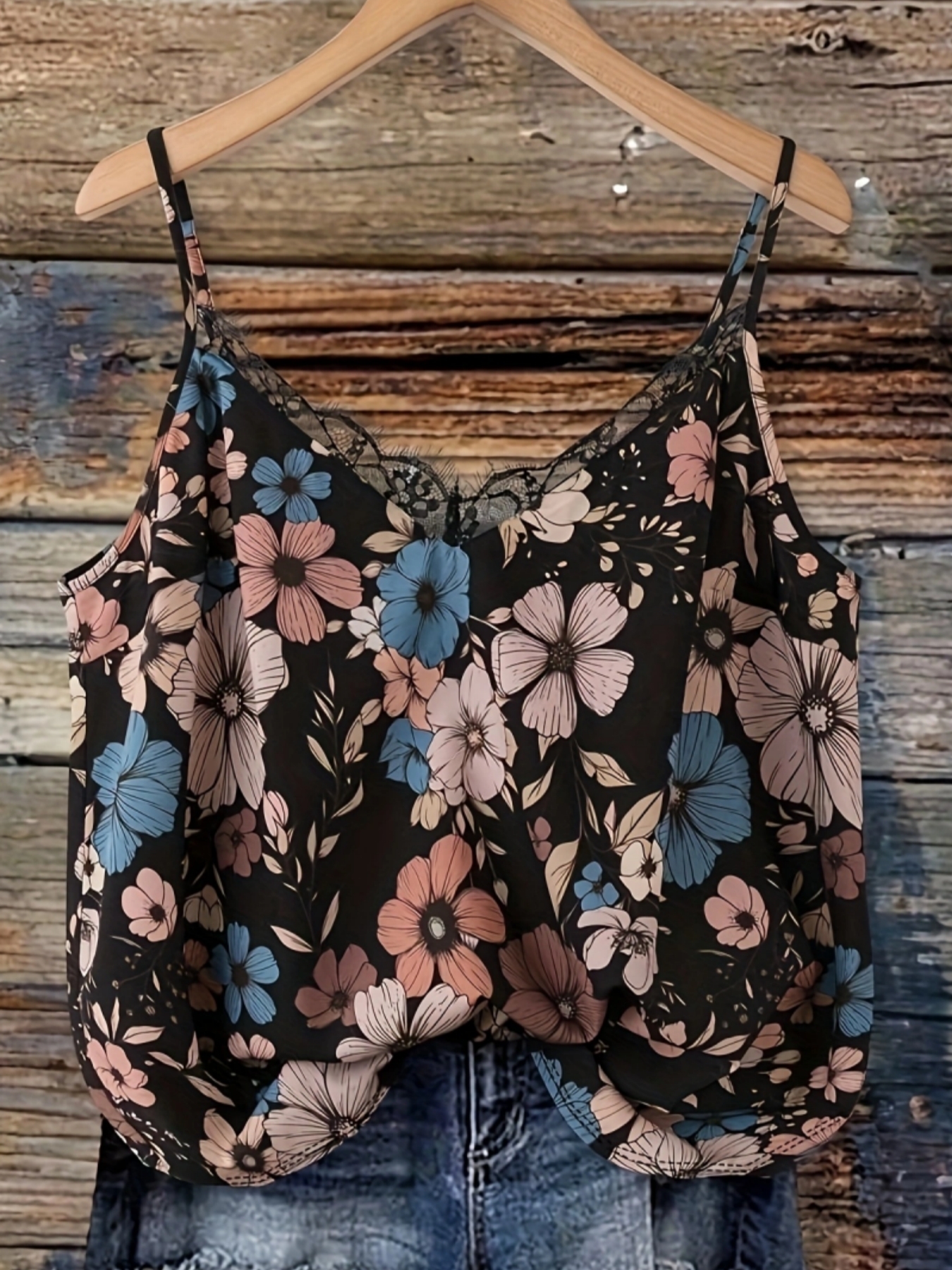 Summer fashion new plus size w - مراجعة Lace Trim Cami وسعره