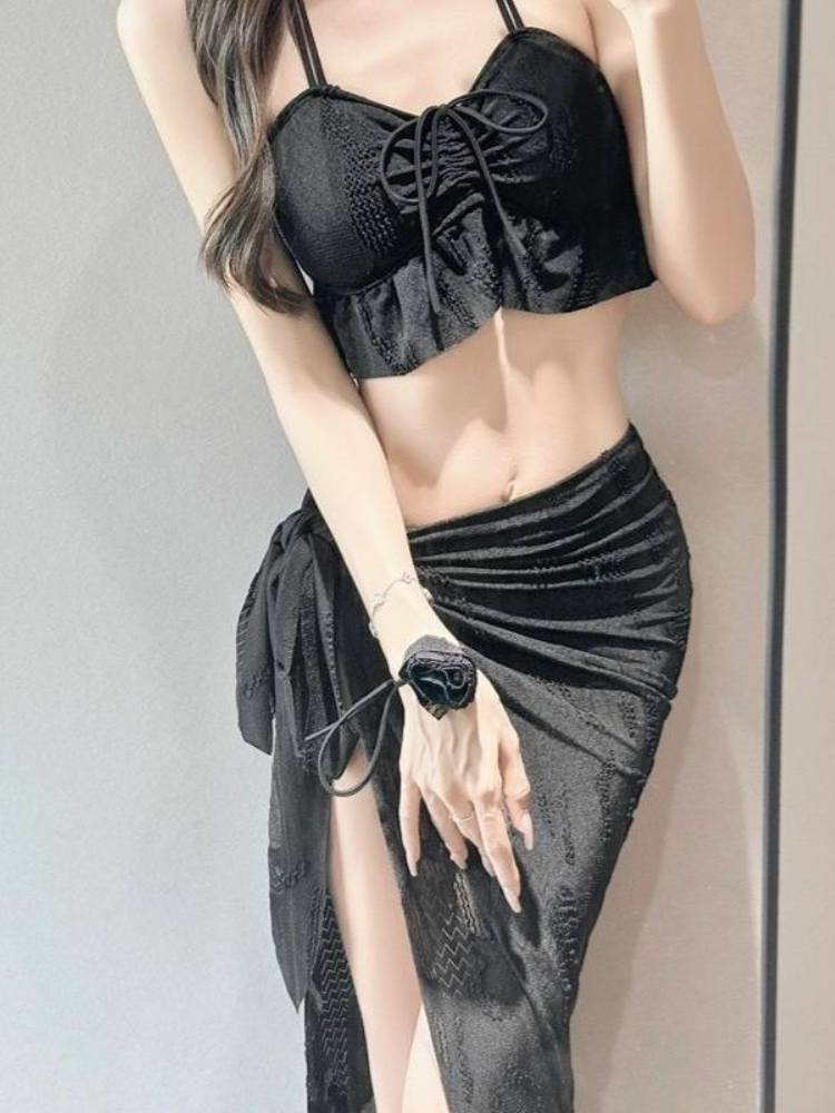 Ladies Floral Two Piece Swimsu - مراجعة Women'S Fashion Middle Ages وسعره