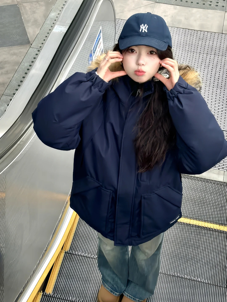 Parkas Real Fur Womens Autumn  - مراجعة Women'S Real Y2K Fashion وسعره