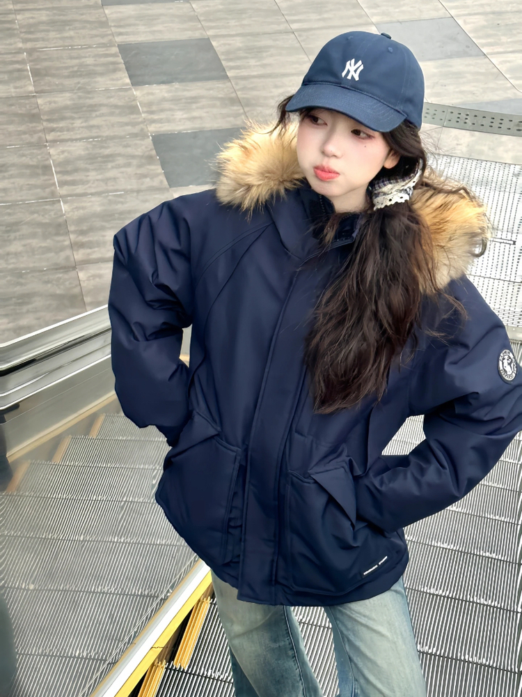 Parkas Real Fur Womens Autumn  - مراجعة Women'S Real Y2K Fashion وسعره