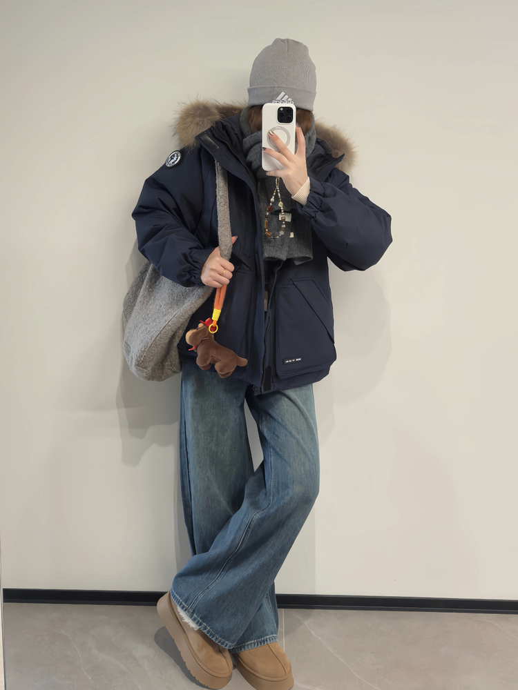 Parkas Real Fur Womens Autumn  - مراجعة Women'S Real Y2K Fashion وسعره
