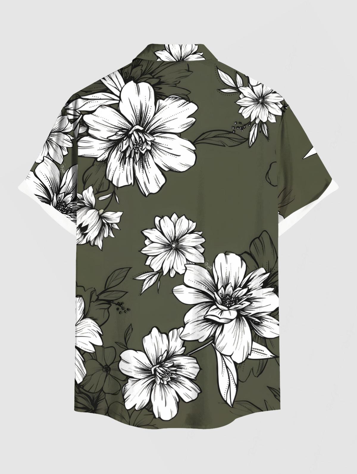 Flowers Leaf Printed Plus Size - مراجعة Lace Trim Cami وسعره