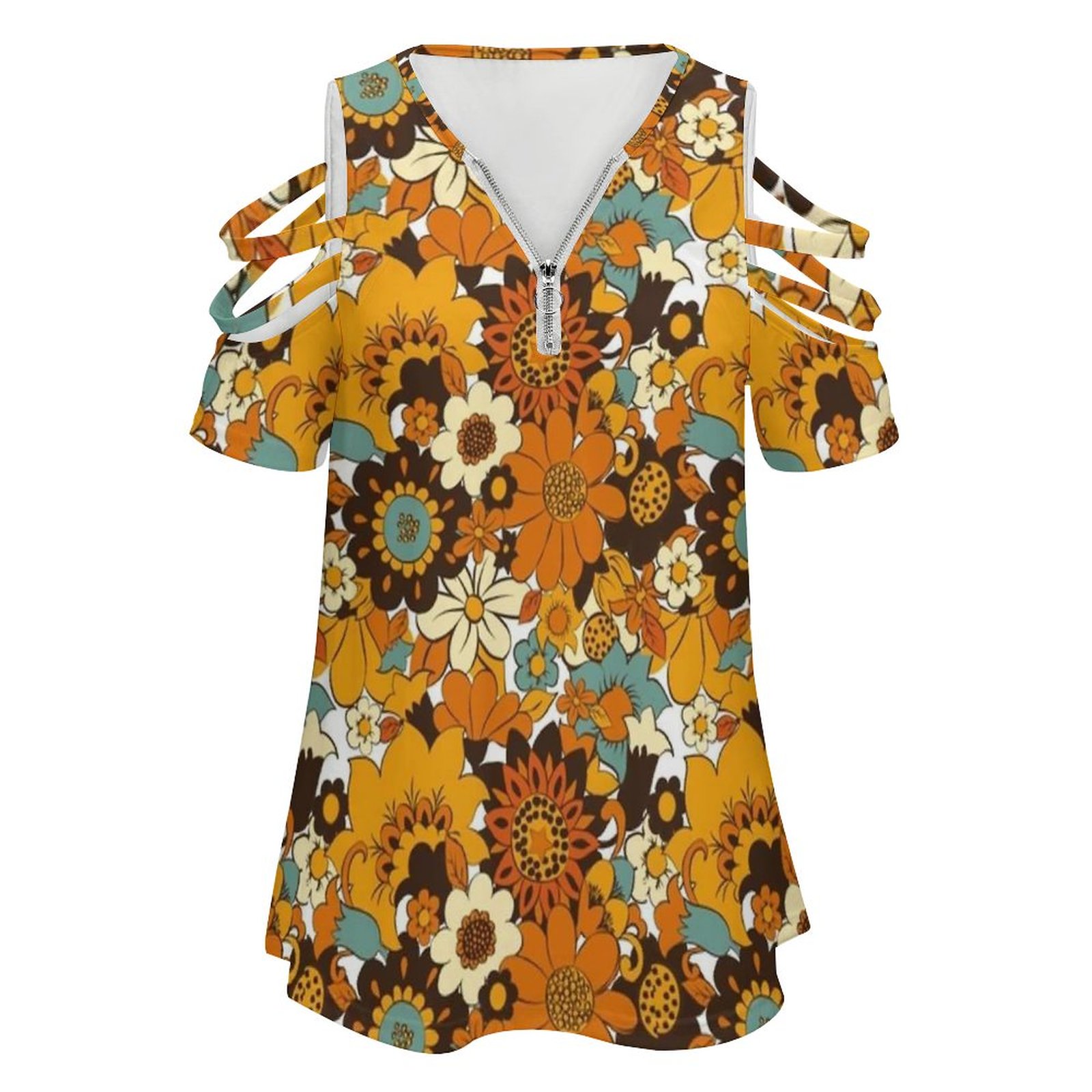 70S 60S Retro Flower Power , F - مراجعة Women'S Fashion In The 60S وسعره