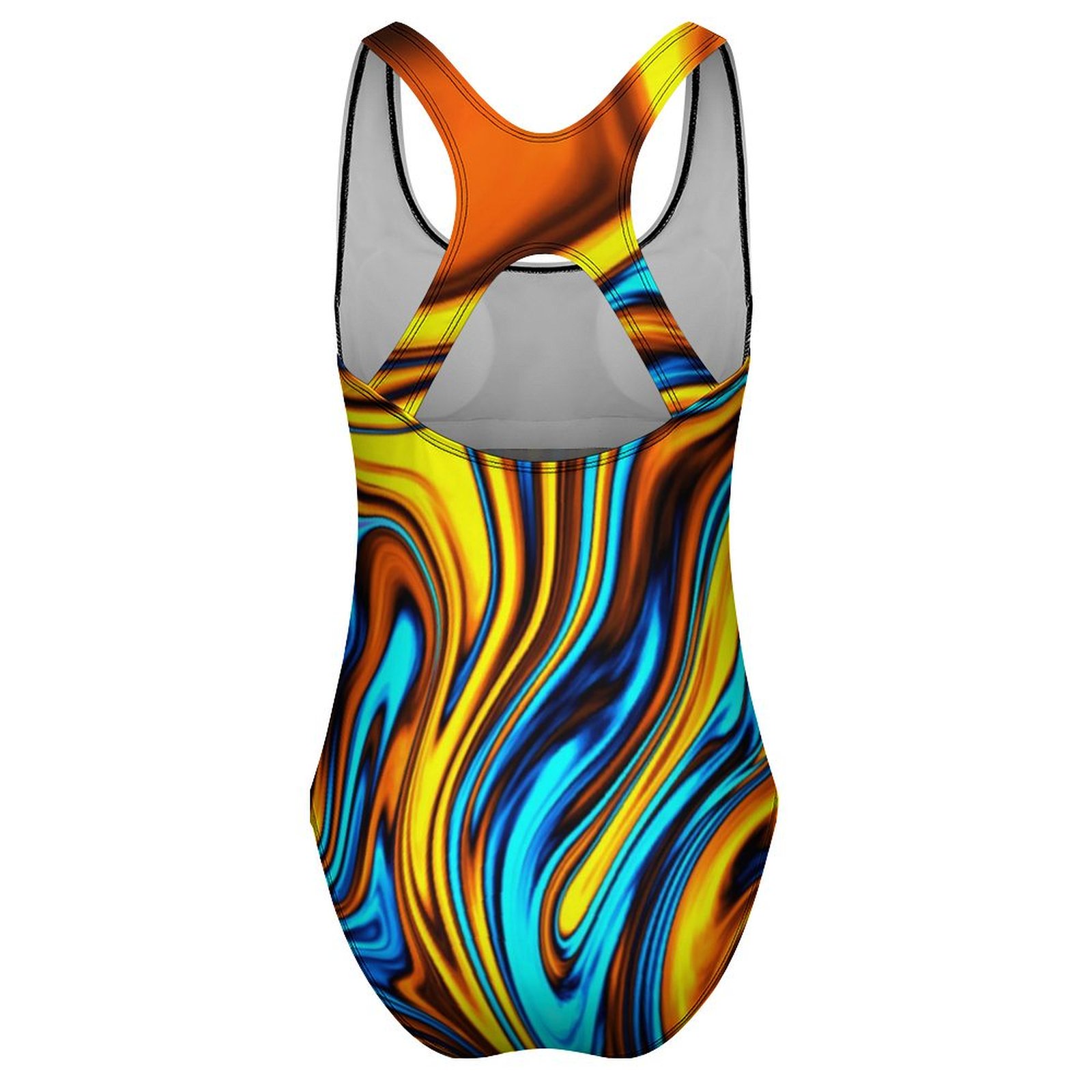 Golden Retro 60s Swimsuit Abst - مراجعة Women'S Fashion In The 60S وسعره