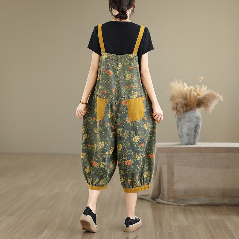 Fashion Print Floral Y2K Denim - مراجعة Mom Jeans Women وسعره