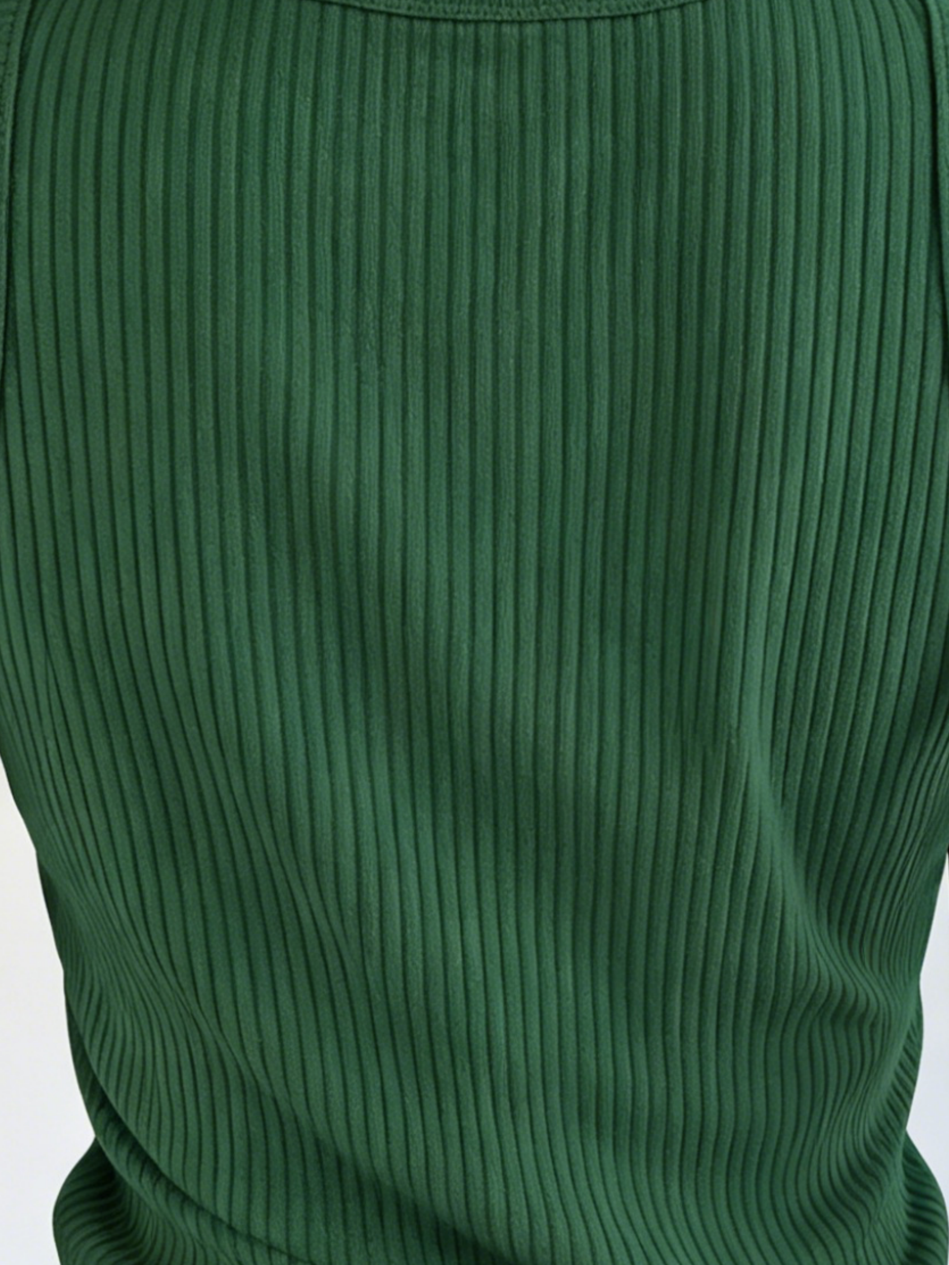 Plus Size Women Green Ribbed K - مراجعة Lace Trim Cami وسعره