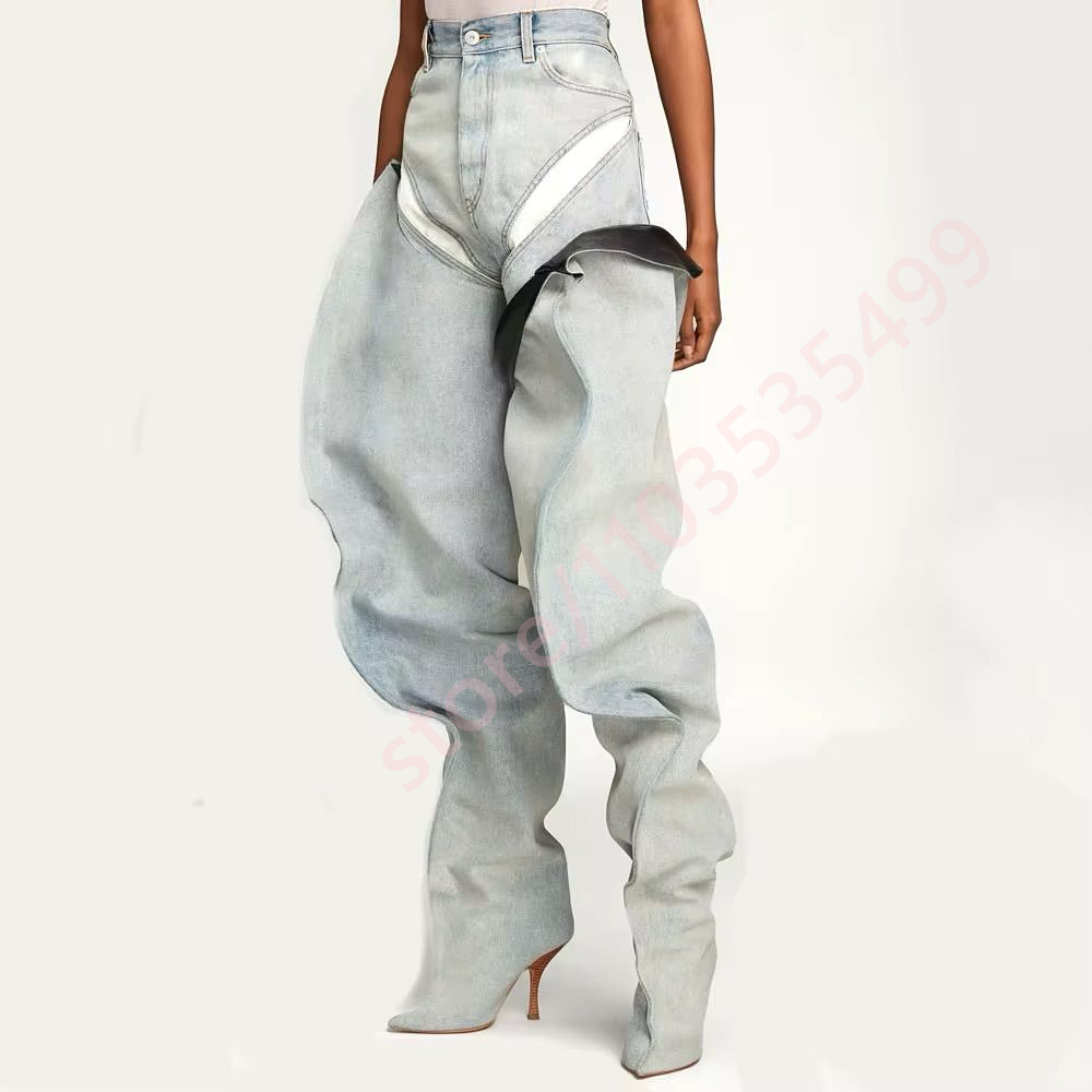 Pointed Pleated Over-The-Knee  - مراجعة Women'S Fashion Trousers وسعره
