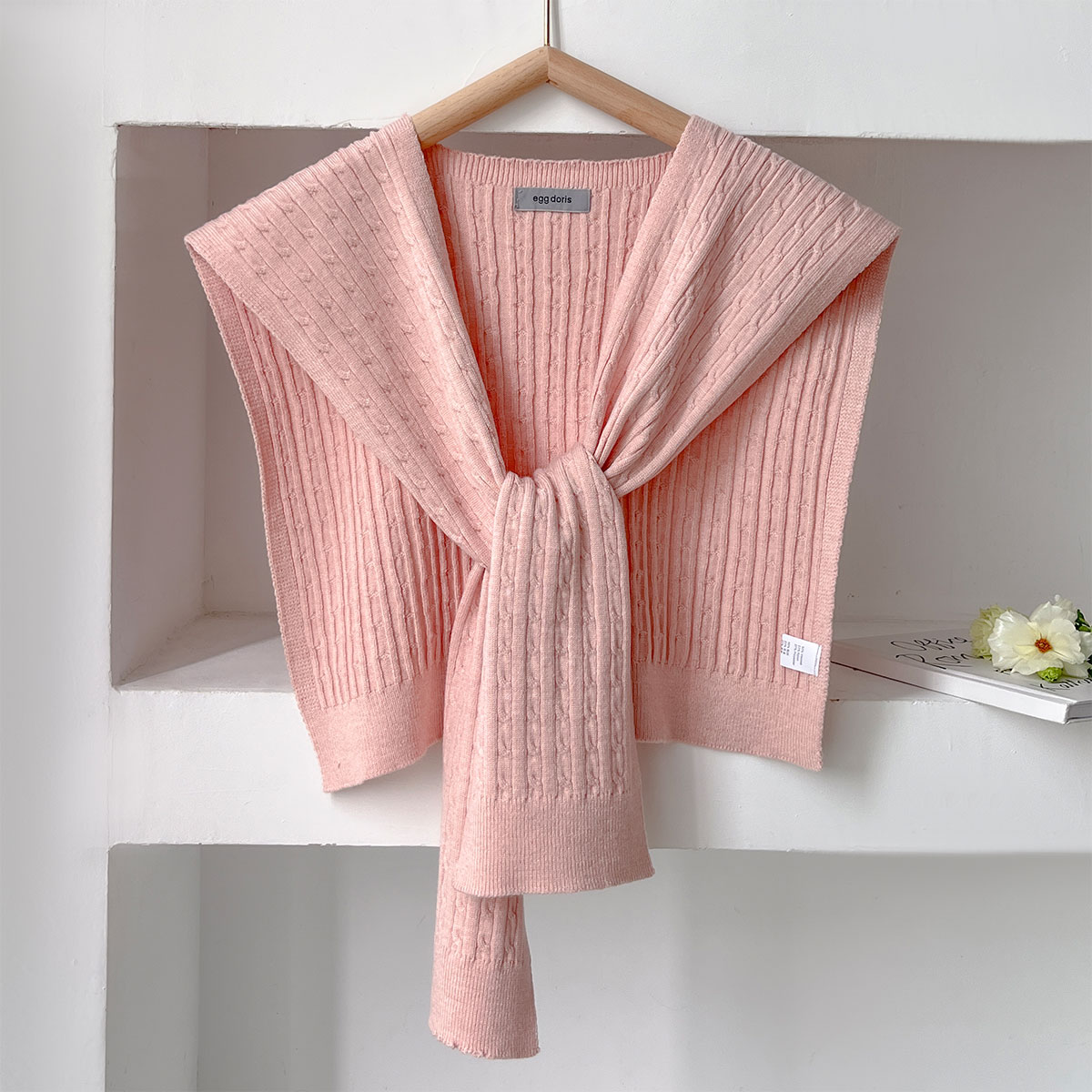 NEW Korean Autumn Knit Shawl F - مراجعة Women'S Fashion Essentials وسعره